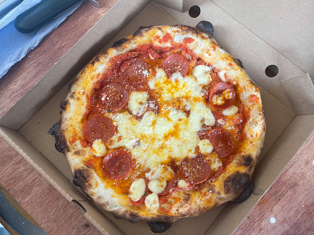 Freshly Baked Artisan Pizza